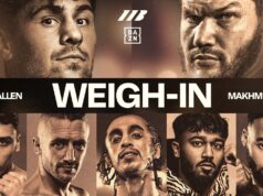 VIDEO: Dave Allen vs Arslanbek Makhmudov Weigh In