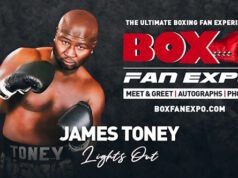 12-Time World Champion & Hall of Famer James Toney Confirmed for Ninth Annual Box Fan Expo, During Cinco De Mayo Weekend, Saturday May 2, in Las Vegas