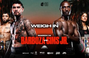 VIDEO: Arnold Barboza Jr. vs. Kenneth “Bossman” Sims Jr. | Weigh In