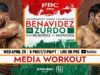 VIDEO: Benavidez vs. Zurdo MEDIA WORKOUT LIVE STREAM