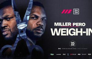 VIDEO: Jarrell Miller Vs Lenier Pero Weigh In