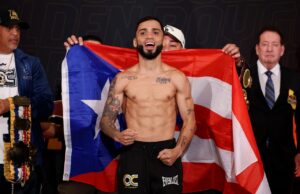 GOLDEN BOY STATEMENT ON COLLAZO VS. SANDOVAL UNIFIED WORLD CHAMPIONSHIP FIGHT
