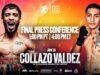 VIDEO: Final Press Conference | Oscar “El Pupilo” Collazo vs. Neider Valdez