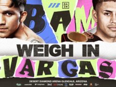 VIDEO: Jesse Bam Rodriguez Vs Antonio Vargas Weigh In