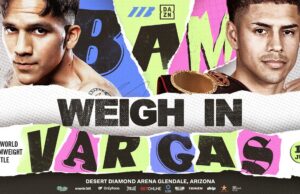 VIDEO: Jesse Bam Rodriguez Vs Antonio Vargas Weigh In