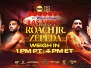 VIDEO: Weigh-In | Lamont “The Reaper” Roach Jr. vs. William “El Camarón” Zepeda