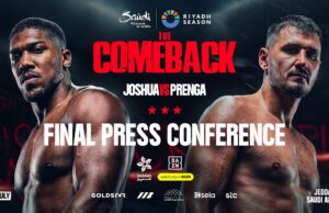 VIDEO: Anthony Joshua Vs Kristian Prenga Final Press Conference