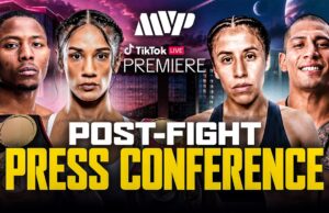 VIDEO: MVP X TIKTOK LIVE – SERRANO VS MANZUR | POST FIGHT PRESS CONFERNCE