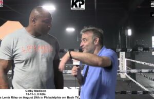 VIDEO: Colby Madison talks about fight with Lemir Riley