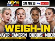 VIDEO: MVPW06 UK VS USA: MAYER VS CAMERON – WEIGH IN