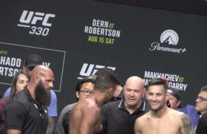 VIDEO: UFC 330 Ceremonial Weigh In