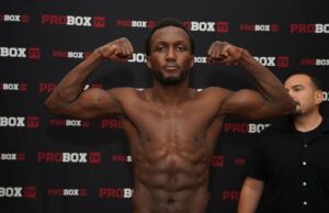 Abass Baraou Returns to Winning Form While Scoring Majority Decision over Giovani Santillan in Main Event of ProBoxTV from Frontwave Arena