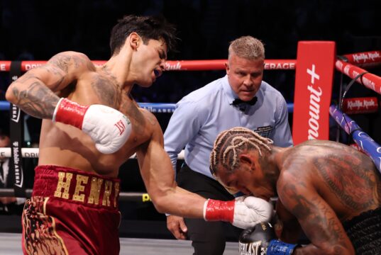 Garcia Thrills on Mexican Independence Day Weekend, Halting Benn in Two