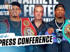 VIDEO: Emanuel Navarrete vs O’Shaquie Foster | ANNOUNCEMENT PRESS CONFERENCE