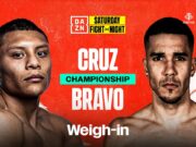 VIDEO: ISAAC CRUZ VS. NESTOR BRAVO WEIGH IN
