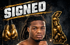 NEWLY SIGNED SPLIT-T MANAGEMENT ELITE AMATEUR STANDOUT CARLOS FLOWERS JR. MAKES PRO DEBUT SET FOR OCTOBER 24